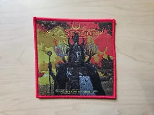MASTODON, KAISER AUS SAND, ROTER BORDÜRE AUFNÄHEN GEWEBTER PATCH - Bild 1 von 1