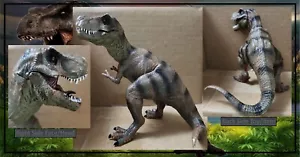 Papo Tyrannosaurus Rex T-Rex dinosauro 6" statuina giocattolo mascella mobile - Foto 1 di 9