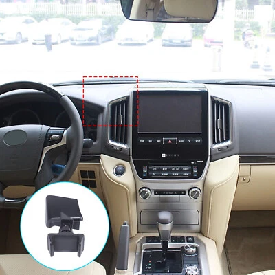 Soporte de teléfono central para tablero de instrumentos para Toyota Land Cruiser LC200 2016-2019 Foto 1 de 4