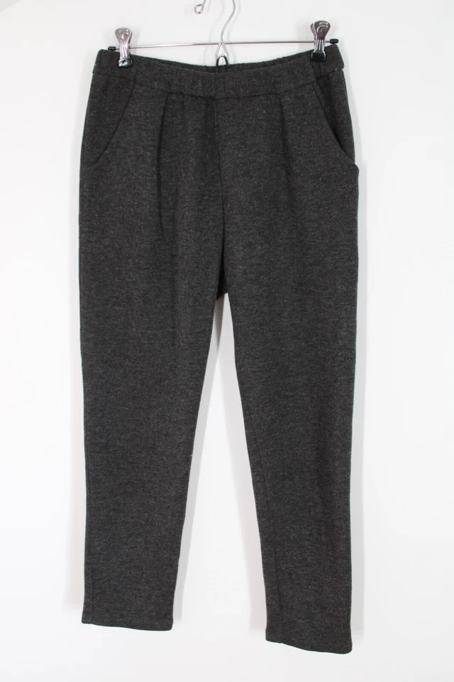 Journal Standard Relume F Charcoal Gray Wool Blend Pull On Slim Leg Pants Japan - Image 1 of 4