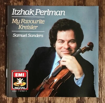 Itzhak Perlman My Favourite Kreisler Samuel Sanders Like New CD Viennese Melody! - Image 1 of 4