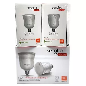 Sengled Pulse LED Kit JBL Speaker 4 x Edison E27 15w 600 Lumen Light Bulb Master - Picture 1 of 13