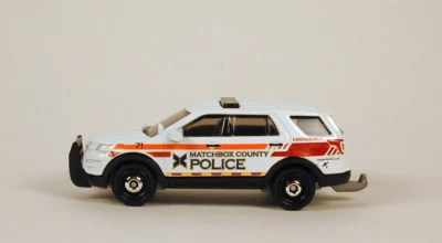 Matchbox 2016 Ford Interceptor Utiliy "Matchbox County Police"  No Package - Image 1 of 3