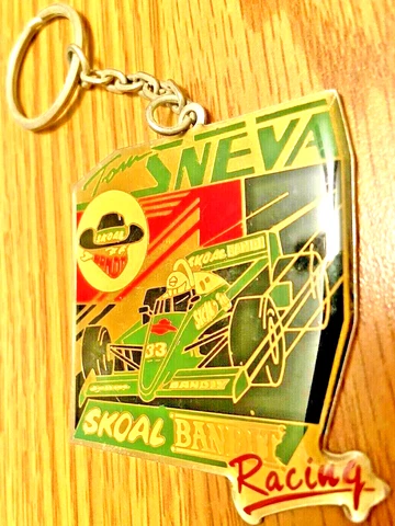 INDY RACING Car #33 Keyring-TOM SNEVA Keychain-Skoal Bandit- Indy Race Car Cover
