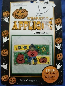 Iron On Innovations "Pumpkin Scarecrow" Iron On Applique Kit - Picture 1 of 2