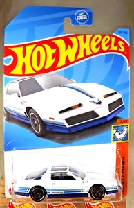 2023 Hot Wheels #180 Muscle Mania 8/10 '84 PONTIAC FIREBIRD White w/Black AD Sp - Picture 1 of 5