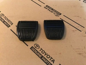 JZA80 Toyota Supra Genuine OEM Brake & Manual Pedal Pads (Pair) - Picture 1 of 1