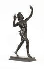 Antique Large Bronze of  Pan Dancing Musee de Naple,Circa 1870 19th C