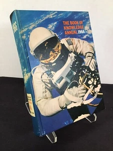 1966 The Book of Knowledge Annual Grolier 420 pages Hardcover Book - Imagen 1 de 7