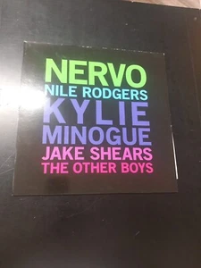 Kylie Minogue Nile Rodgers Nervo Jake Shears 12 Inch Transparent Numbered Vinyl - Picture 1 of 9
