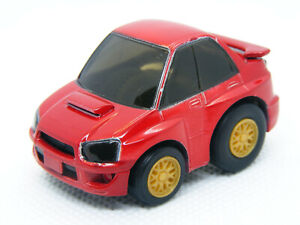 TAKARA TOMY Choro-Q Subaru IMPREZA WRX Red Pullback Miniature Toy Car LE