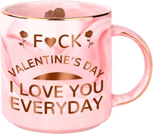 Valentines Day Gifts for Her, Funny 12 OZ Coffee Mug Gifts for Girlfriend Wife f - Picture 1 of 12