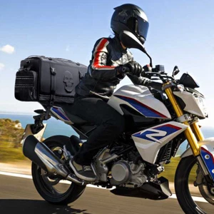 Bolsa de asiento trasero para motocicleta alforja bolso de hombro retro para motocicleta - Imagen 1 de 17