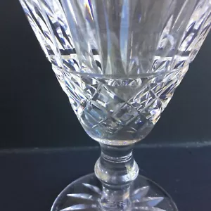 WATERFORD -- '' TRAMORE" -- WINE GLASS - C4 - Picture 1 of 3