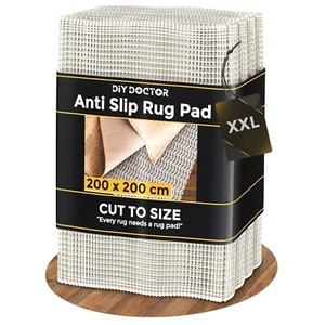 Rug Underlay Anti Slip Carpet Pad Mat Gripper Large Strong Grip Cut Size Floor - Picture 1 of 9