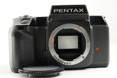 [Excellent+++] PENTAX SF7 35mm SLR AF Film Camera Body Black w/ Data Back Fb - Image 1 of 4