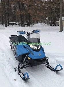 Ski Doo Freeride 850 Etec 2020 faros LED ACTUALIZACIÓN kit de conversión Plug & Play - Imagen 1 de 6