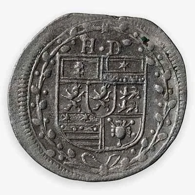 1703 German States (Landgraviate of Hessen-Darmstadt / Ernest Louis) 2 Albus - Image 1 of 2