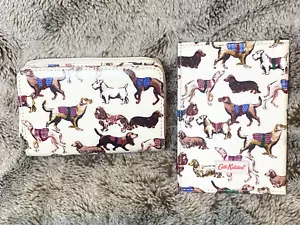 Cath Kidston LONDON DOGS Zip Around Wallet & Passport Holder - Picture 1 of 12
