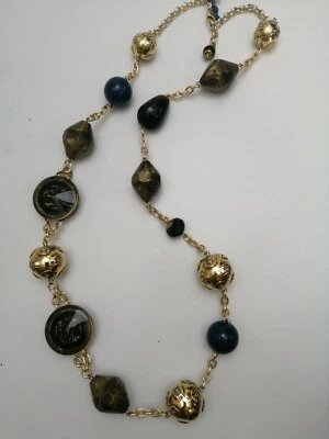 Parure mia mia  Donna pietre resina E Catena E Moschettone In Alluminio 50% - Immagine 1 di 4