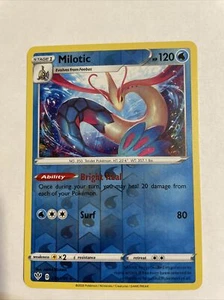 Pokemon Card Milotic 039/189 Holo Rare & Feebas 038/189 Reverse Holo - Picture 1 of 6