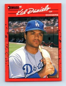 1990 Donruss Kal Daniels Los Angeles Dodgers #432 - Picture 1 of 2