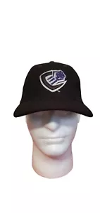 NWT Vintage Chicago Enforcers XFL Strapback Hat Logo Drew Pearson Black RARE! - Picture 1 of 8
