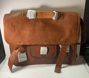 Leder Umhängetasche 13,3" Laptop Heathbold - Bild 1 von 11