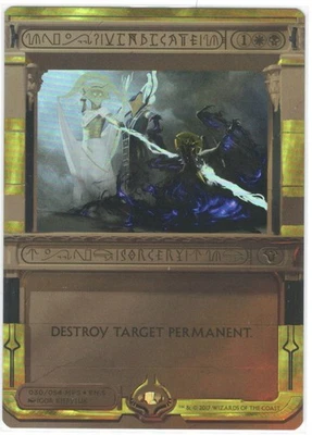 Vindicate - Masterpiece Series Amonkhet Invocations (MPS2) NM Never Played - Image 1 of 2