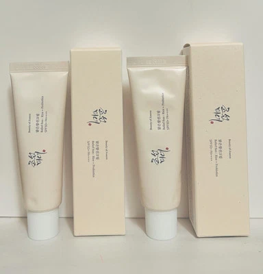 Korean Skin Care Relief Sun Rice+ Probiotics 50ml X 2pcs  SPF50+PA++++Sunscreen - Image 1 of 4