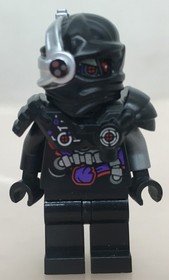 LEGO&reg; - Minifigure Ninjago Nindroid General Cryptor 70596 Samurai X Cave - njo0221