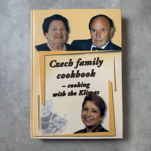 Czech Family Cookbook Cooking with the Klimas Marcella Klima Signed 2005 HC - Picture 1 of 6