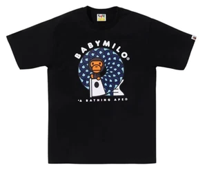 Camiseta A Bathing Ape BAPE Baby Milo Koinobori NEGRA Talla XL NUEVA CON ETIQUETAS en Bolsa - Imagen 1 de 8