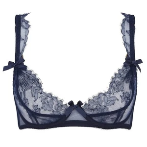 Agent Provocateur Willa Demi Cup Plunge Lace Underwired Bra 109938 size 32DD - Picture 1 of 5