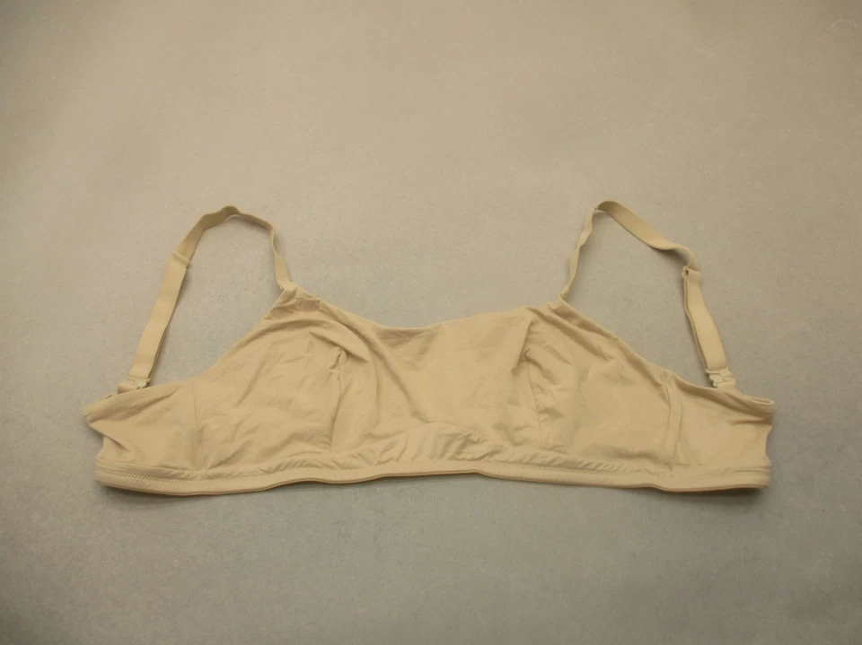 Sujetador Bralette Gap Talla M Mujer Beige Sin Forro Inalámbrico Cierre Trasero 11D Foto 1 de 4