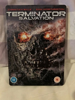 TERMINATOR SALVATION SteelBook Uk Exclusive DVD Linda Hamilton Jane Alexander  - Image 1 of 4