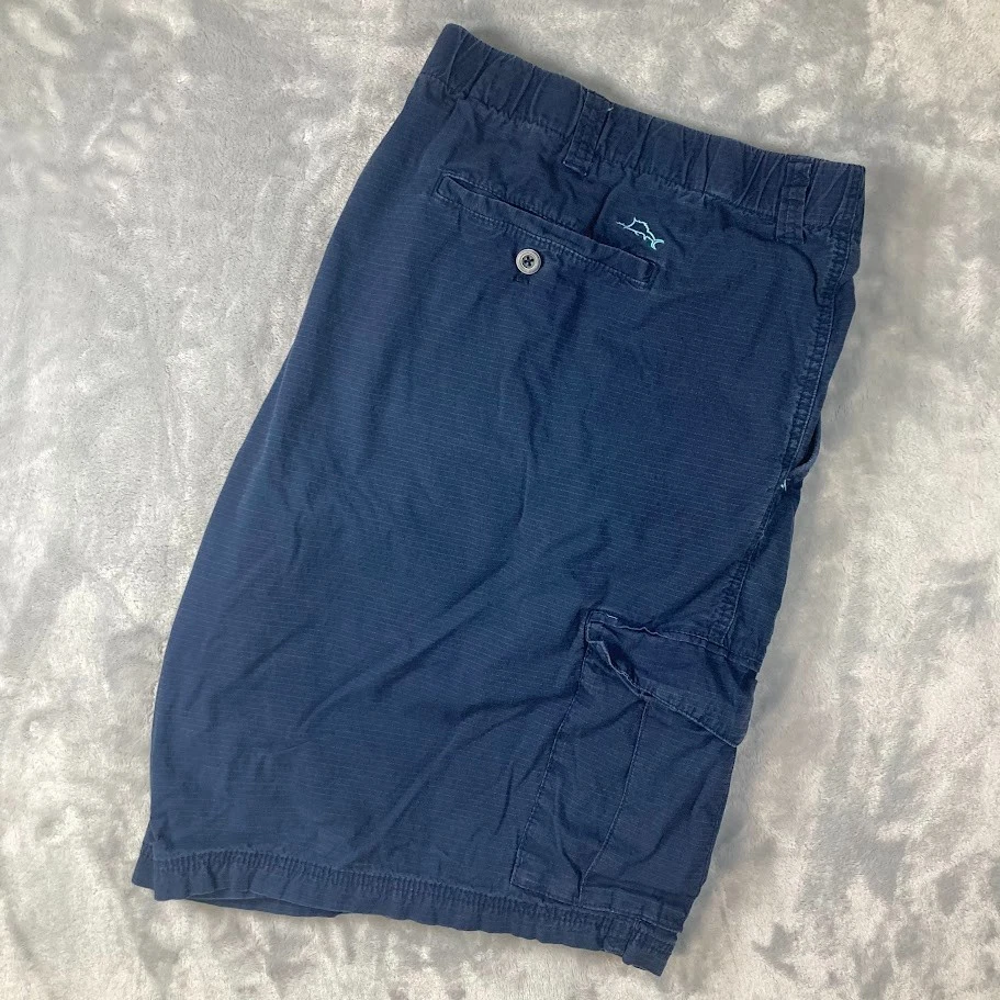 Tommy Bahama Shorts Mens 3XLB 44" Waist Blue Casual Cargo Preppy Golf - Image 1 of 4