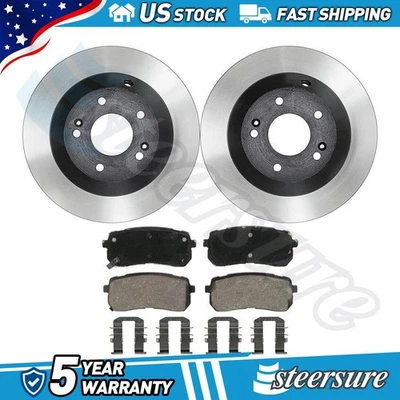 Комплект задних дисковых тормозных колодок Wagner дисковый тормоз ротор для KIA Sedona 2015-2016 годов выпуска - Изображение 1 из 4