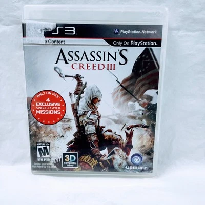 Assassin's Creed III (Sony PlayStation 3 PS3, 2012) - Image 1 of 2