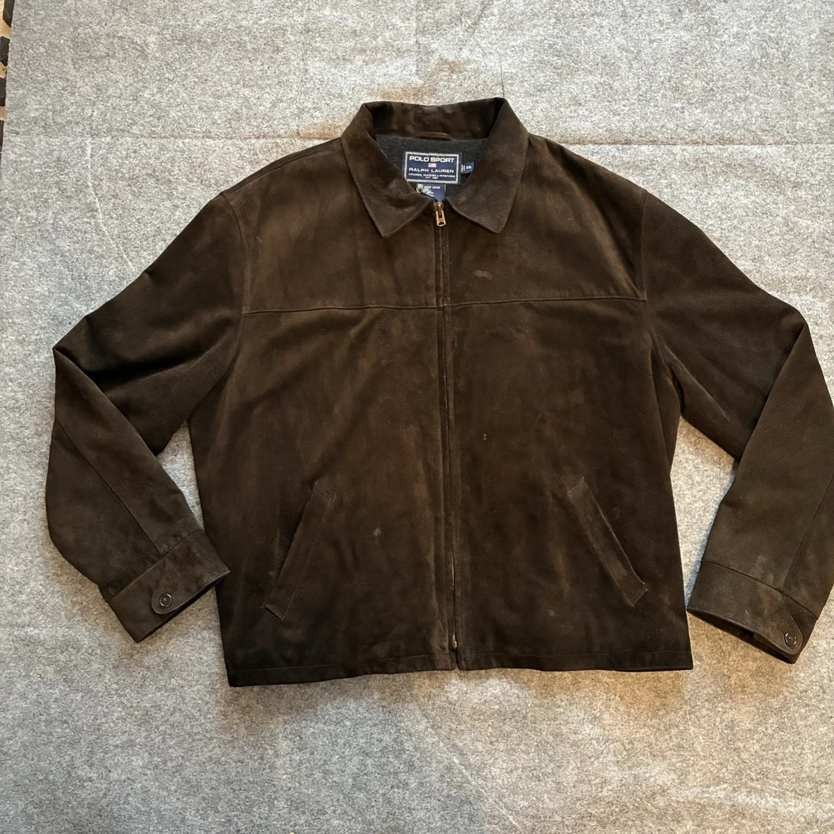 Lauren Ralph Lauren Leather Outer Shell Brown Coats, Jackets