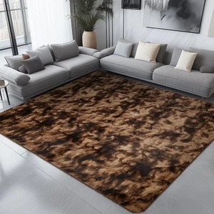 8x10 Area Rugs for Bedroom, Fluffy Rugs for Living Room, Large Area Rug Shag ... - Picture 1 of 7
