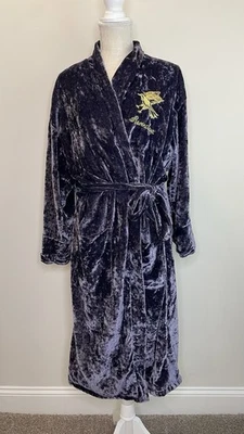 Harry Potter Pottery Barn Teen Velvet Ravenclaw Long Sleeve Robe L/XL Halloween - Image 1 of 4