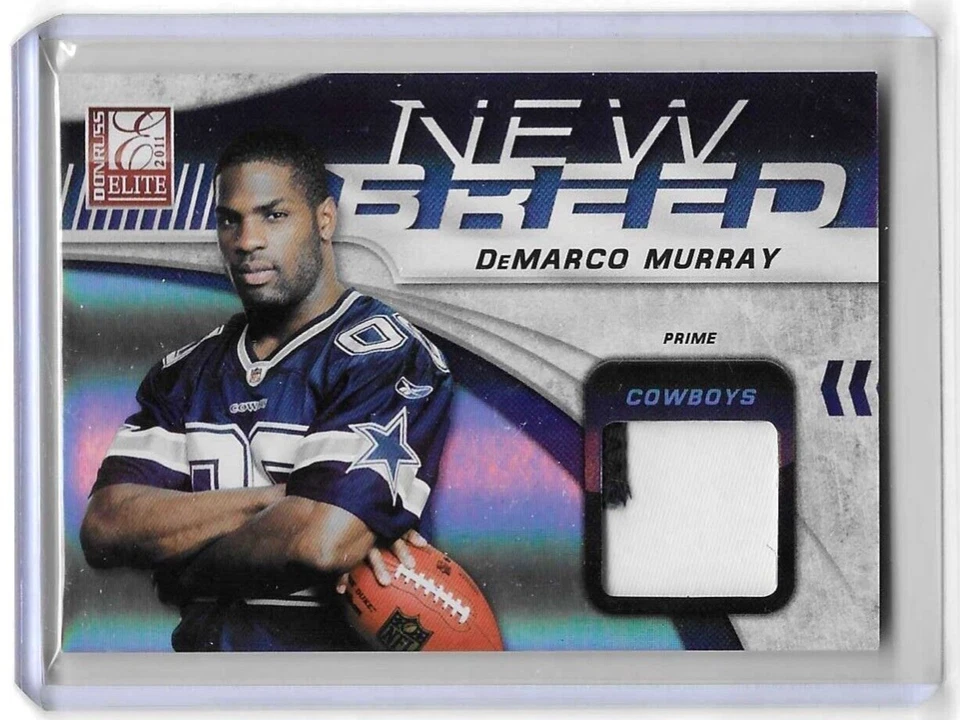 DEMARCO MURRAY  2011 Donruss Elite #12 New Breed JERSEY PATCH PRIME /50  Cowboys - Image 1 of 2