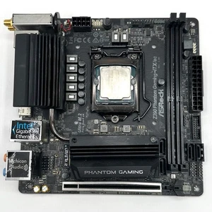 AsRock Z390 Phantom Gaming-ITX/ac Socket 1151 Mini-ITX with i7-8700K - Picture 1 of 5