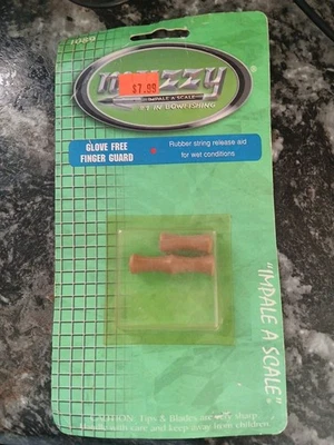 Protectores de dedos de goma sin guantes Muzzy 1/pk #1089 verde Foto 1 de 2