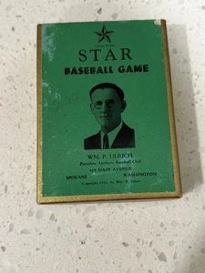 Orig. 1941 STAR Baseball Game- Ted Williams Era Playing Cards -WM. P. ULRICH NEW - Picture 1 of 11