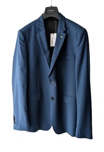 Giacca blazer Paul Smith blu lana fine slim fit taglia 50 UK 40 Made in Italy - Foto 1 di 7
