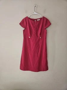 Vintage Lilly Pulitzer Pink Short Sleeve Dress White Label Women's Size 2 - Picture 1 of 8