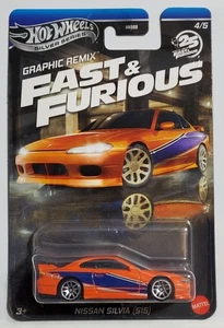 Hot Wheels 2025, Fast & Furious Graphics Remix, Nissan Silvia (S15) (HW2681) - Bild 1 von 1