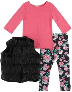 Self Esteem Girls Three-Piece Vest/Leggings Set Size 6X - Picture 1 of 1